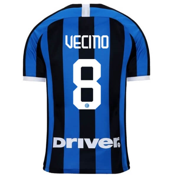 Maillot Football Inter Milan NO.8 Vecino Domicile 2019-20 Bleu